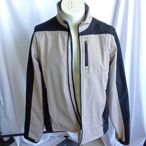 Tahoe Pass Soft Shell Jacket Men's  Fleece Lined, Black/grey, M